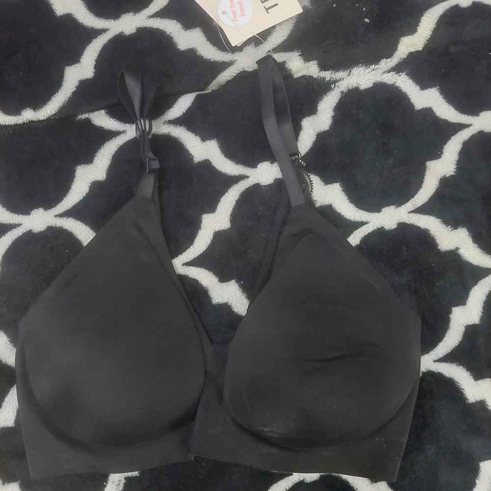 NWT Tru & Co Black bra‎ small